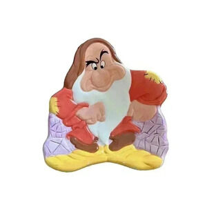 Snow White Grumpy Snack Bowl USA Vintage